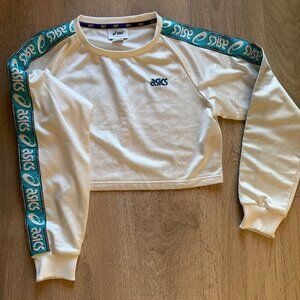 Asics Long Sleeve Crop Top - Size M